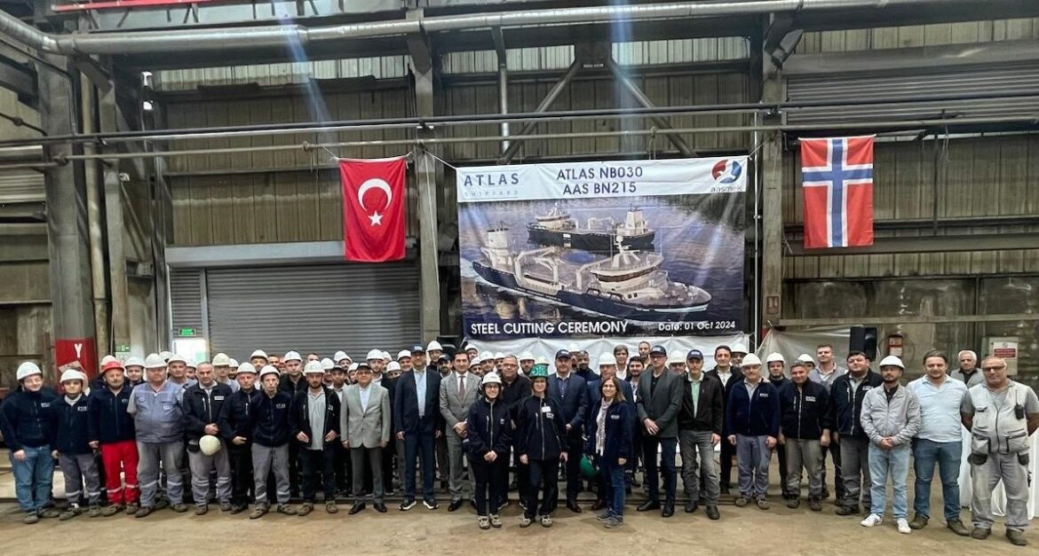 NB030 Steel Cutting Ceremony